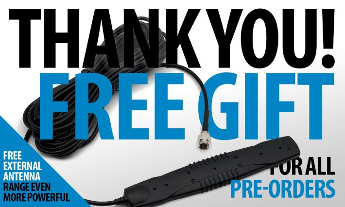 Free external antenna for all Blu Eye GO pre-orders